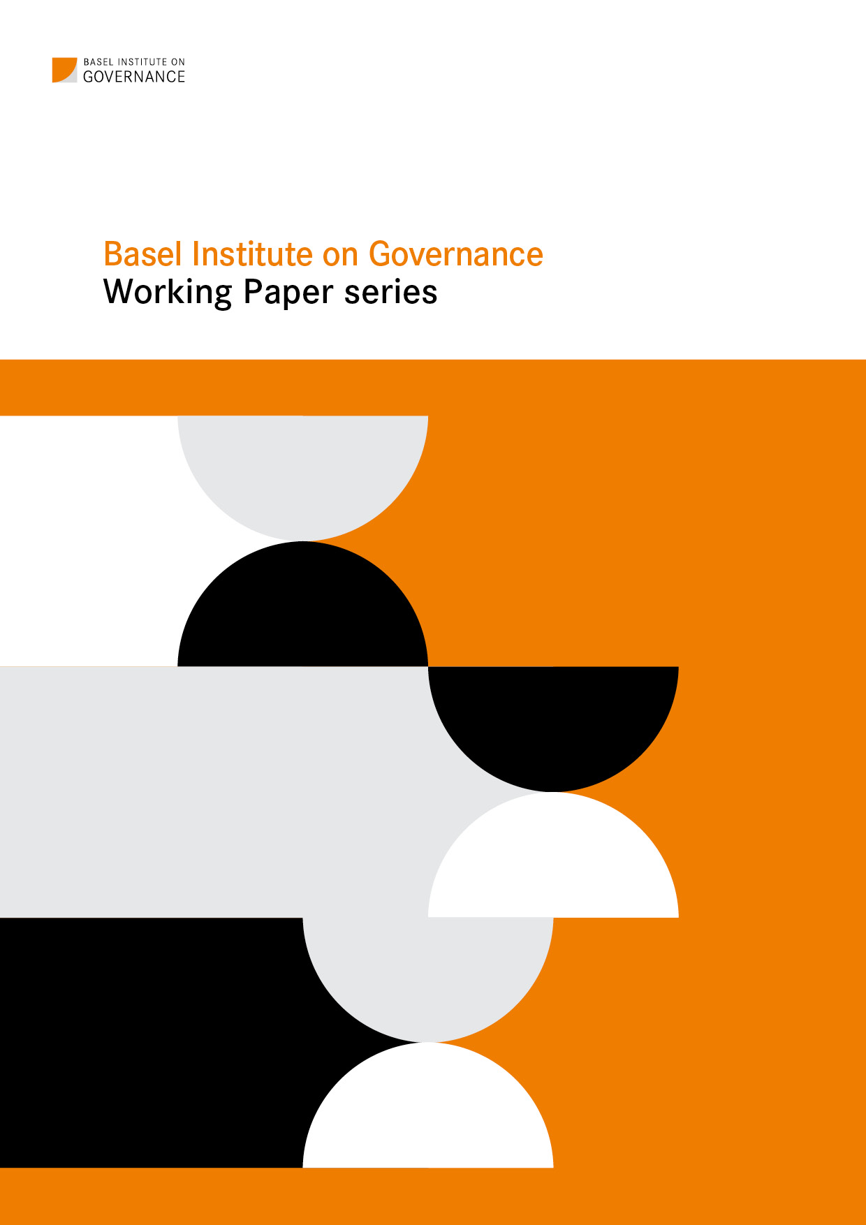 Basel Institute Working Paper series cover